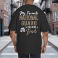 My Favorite National Guard Calls Me Dad Military Family Big And Tall Men's T-Shirt Back Print My Favorite National Guard Calls Me Dad Military Family Big And Tall Men's T-Shirt Back Print