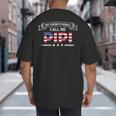 My Favorite People Call Me Pipi USA Flag Dad Father's Day For Men Big And Tall Men's T-Shirt Back Print