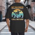 My Favorite Snowboarding Buddies Call Me Dad Snowboarder Big And Tall Men's T-Shirt Back Print My Favorite Snowboarding Buddies Call Me Dad Snowboarder Big And Tall Men's T-Shirt Back Print