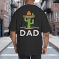 Fun Hilarious Dad Joke Saying Dad Humor Big And Tall Men's T-Shirt Back Print