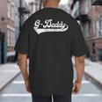 G-Daddy Vintage Retro Father's Day For Papa Grandpa Big And Tall Men's T-Shirt Back Print