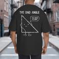 Geometry Shirts For Dads Who Love Math Father's Day Big And Tall Men's T-Shirt Back Print