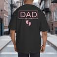 Girl Dad Est 2026 To Be First Time Girl Dad New Daddy Big And Tall Men's T-Shirt Back Print