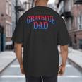 Grateful Dads World's Greatest Dad Fathers Day Big And Tall Men's T-Shirt Back Print