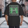 Green Sport Loud Proud Cheer Coach Dad Father's Day Big And Tall Men's T-Shirt Back Print