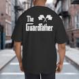 The Guardfather Meme Color Guard Proud Dad Colorguard Big And Tall Men's T-Shirt Back Print