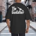 The Gun Father Gun Owner Shirts For Dad T-Shirt Big And Tall Men's T-Shirt Back Print