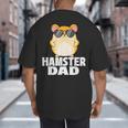 Hamster Dad Father's Day Animal Whisperer Rodent Lover Big And Tall Men's T-Shirt Back Print