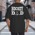 Hockey Dad Hockey Dad Big And Tall Men's T-Shirt Back Print