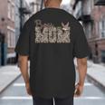 Hunting Boy Mom Duck Camouflage Camo Preppy Camo Dad Big And Tall Men's T-Shirt Back Print