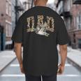 Hunting Dad Duck Camouflage Camo Preppy Camo Dad Camo Big And Tall Men's T-Shirt Back Print Hunting Dad Duck Camouflage Camo Preppy Camo Dad Camo Big And Tall Men's T-Shirt Back Print