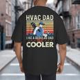 HVAC Dad Like A Regular Dad HVAC Technician AC Repairman Big And Tall Men's T-Shirt Back Print HVAC Dad Like A Regular Dad HVAC Technician AC Repairman Big And Tall Men's T-Shirt Back Print