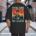 HVAC Dad HVAC Technician Mechanic Repairman Big And Tall Men's T-Shirt Back Print HVAC Dad HVAC Technician Mechanic Repairman Big And Tall Men's T-Shirt Back Print