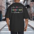 I'm Clearly Dad's Favorite Favorite Child And Son Daughter Big And Tall Men's T-Shirt Back Print