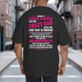 I'm Not A Perfect Daughter But My Crazy Dad Loves Me Big And Tall Men's T-Shirt Back Print I'm Not A Perfect Daughter But My Crazy Dad Loves Me Big And Tall Men's T-Shirt Back Print