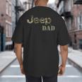 Jeep Dad Officially Licensed Big And Tall Men's T-Shirt Back Print Jeep Dad Officially Licensed Big And Tall Men's T-Shirt Back Print