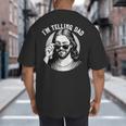 Jesus I'm Telling Dad Jesus Meme Christian & Jesus Big And Tall Men's T-Shirt Back Print
