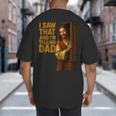 Jesus I Saw That I'm Telling Dad Religious Big And Tall Men's T-Shirt Back Print