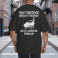 Just Another Bbq Grill Barbecue Meat Grilling Dad Men Big And Tall Men's T-Shirt Back Print
