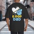 K-POP Dad Korean Lover K-Pop Music Cute Father Daddy Papa Big And Tall Men's T-Shirt Back Print K-POP Dad Korean Lover K-Pop Music Cute Father Daddy Papa Big And Tall Men's T-Shirt Back Print