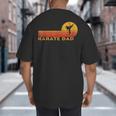 Karate Dad Martial Arts Retro Big And Tall Men's T-Shirt Back Print
