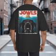 Lab Jowls Tee Labrador Retriever Mom Top Dad Big And Tall Men's T-Shirt Back Print