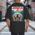 Light Golden Retriever Jowls Top Paws Cream Lab Dog Mom Dad Big And Tall Men's T-Shirt Back Print Light Golden Retriever Jowls Top Paws Cream Lab Dog Mom Dad Big And Tall Men's T-Shirt Back Print