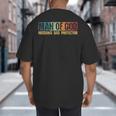 Man Of God Husband Dad Protector Christian Faith Fathers Day Big And Tall Men's T-Shirt Back Print