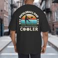 Man's Pickleball Dad Like A Regular Dad But Cooler Big And Tall Men's T-Shirt Back Print Man's Pickleball Dad Like A Regular Dad But Cooler Big And Tall Men's T-Shirt Back Print