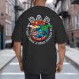 Marvel Comics Retro Classic Father's Day Avengers Hero Dad Big And Tall Men's T-Shirt Back Print