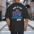 Marvel Panther Family Party Dad Of The Birthday Boy Big And Tall Men's T-Shirt Back Print