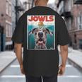 Merle Great Dane Jowls Paws Top Blue Eye Brown Dog Mom Dad For Men Women Girls Kids Big And Tall Men's T-Shirt Back Print