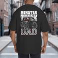 Monster Truck Dad Tshirt Big And Tall Men's T-Shirt Back Print Monster Truck Dad Tshirt Big And Tall Men's T-Shirt Back Print
