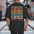 In My Monster Trucks Dad Era Matching Family Truck Lovers Big And Tall Men's T-Shirt Back Print In My Monster Trucks Dad Era Matching Family Truck Lovers Big And Tall Men's T-Shirt Back Print