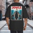 MonsterMuttz Great Dane Jowls Paws Top Drooling Dog Mom Dog Dad Big And Tall Men's T-Shirt Back Print