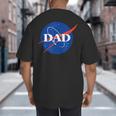 NASA Inspired DAD Meatball Big And Tall Men's T-Shirt Back Print NASA Inspired DAD Meatball Big And Tall Men's T-Shirt Back Print