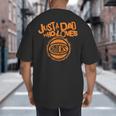 NBA New York Knicks Father's Day Just A Dad Who Loves Big And Tall Men's T-Shirt Back Print