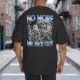 No More Mr Nice Guy Alpha Wolf Meme Dad Papa Men Big And Tall Men's T-Shirt Back Print No More Mr Nice Guy Alpha Wolf Meme Dad Papa Men Big And Tall Men's T-Shirt Back Print