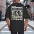 Like A Normal Dad Father Boilermaker Big And Tall Men's T-Shirt Back Print