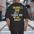 Theodore's Dad Text Men Boys Big And Tall Men's T-Shirt Back Print Theodore's Dad Text Men Boys Big And Tall Men's T-Shirt Back Print