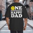 One Happy Dude Dad 1st Birthday Family Matching Big And Tall Men's T-Shirt Back Print