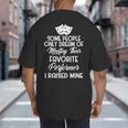 For Parents Of Actors And Actresses Drama Mom And Dad Big And Tall Men's T-Shirt Back Print