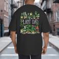 Potted Plant Dad Big And Tall Men's T-Shirt Back Print