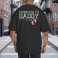 Promoted To Daddy Est 2026 Shirt New Daddy New Dad Big And Tall Men's T-Shirt Back Print