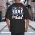 Proud Army National Guard Dad Fathers Day Shirt Men Big And Tall Men's T-Shirt Back Print