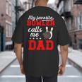 Proud Bowling Dad Of A Bowler Dad Bowling Father Big And Tall Men's T-Shirt Back Print