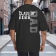 Proud Dad Of A 2026 Graduate Grad Senior Father Graduation Big And Tall Men's T-Shirt Back Print Proud Dad Of A 2026 Graduate Grad Senior Father Graduation Big And Tall Men's T-Shirt Back Print