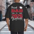 Proud Dad Of a Class Of 2026 Graduate For Graduation Big And Tall Men's T-Shirt Back Print