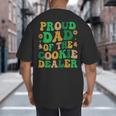 Proud Dad Of a Cookie Dealer Scout Troop Cookie Dealer Girls Big And Tall Men's T-Shirt Back Print Proud Dad Of a Cookie Dealer Scout Troop Cookie Dealer Girls Big And Tall Men's T-Shirt Back Print