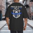 Proud Dad Of a Deputy Sheriff Deputy Sheriff Big And Tall Men's T-Shirt Back Print